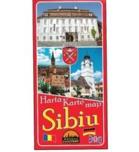 City Maps Constant Stadtplan Rumänien - Sibiu / Hermannstadt Constant Verlag