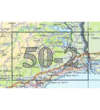 Hiking Maps Portugal Carta Militar de Portugal 50-2, Castro Marim (Algarve) 1:50.000 CIGeoE