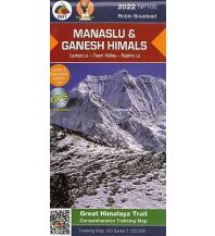 Wanderkarten Himalaya Nepa Map NP106 Nepal - Manaslu & Ganesh Himals 1:125.000 Himalayan MapHouse