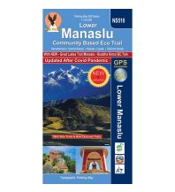 Hiking Maps Map NS 510, Lower Manaslu 1:125.000 Himalayan MapHouse