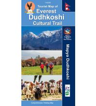 Hiking Maps Himalaya Nepa Trekking Map Dudhkoshi Cultural Trail 1:40.000 Himalayan MapHouse