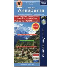 Wanderkarten Himalaya Map NA503, around Annapurna 1:125.000 Himalayan MapHouse