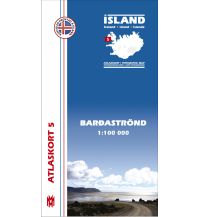 Wanderkarten Island MM Island Atlaskort 5, Barðaströnd 1:100.000 Mal og menning