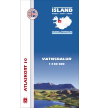 Wanderkarten Island Vatnsdalur 1:100.000 Mal og menning