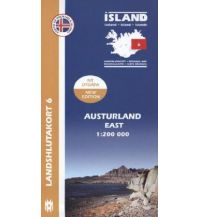 Road Maps Scandinavia Austurland (Ost) Mal og menning