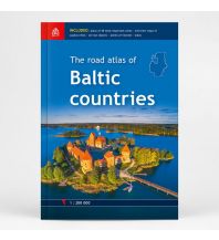 Road Maps Baltic states Jana Seta Road Atlas Baltic Countries/Baltikum 1:200.000 Jana Seta