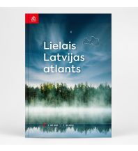 Road Maps Baltic states Great Atlas of Latvia/Großer Atlas von Lettland 1:80.000 Jana Seta