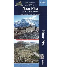 Hiking Maps Himalaya Himalayan Map House Trekking Map Nepal - Naar, Phu: The Lost Valleys 1:60.000 Himalayan MapHouse