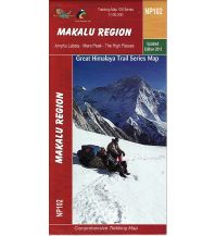 Wanderkarten Himalaya Himalayan Map House Trekking Map 100 Nepal - NP102 - Makalu Region 1:100.000 Himalayan MapHouse
