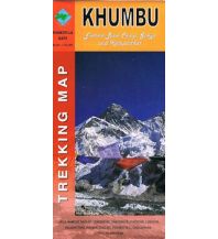 Hiking Maps Himalaya Shangri-La Trekking Map Nepal - Khumbu 1:50.000 Shangri-La Design