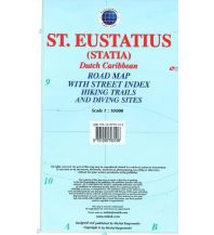 Straßenkarten Kasprowski Straßenkarte Karibik - St. Eustatius 1:10.000 Kasprowski Publisher