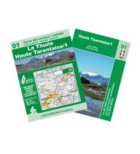 Wanderkarten Italien Escursionista-Karte 01, La Thuile, Haute Tarentaise 1:25.000 L'Escursionista