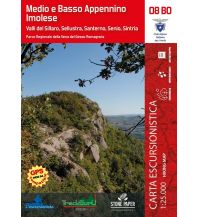 Hiking Maps Apennines Guida al Territorio 08-BO, Medio e Basso Appennino Imolese 1:25.000 L'Escursionista