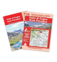 Hiking Maps Italy Escursionista-Karte 10, Valle di Cogne, Gran Paradiso 1:25.000 L'Escursionista