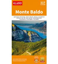 Mountainbike Touring / Mountainbike Maps 
4Land Wander- & MTB-Karte 117, Monte Baldo 1:25.000 4Land