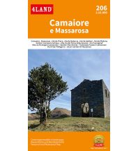 Hiking Maps Apennines 4Land-Wanderkarte 206, Camaiore e Massarosa 1:15.000 4Land
