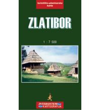 Wanderkarten Serbien + Montenegro Intersistem-Wanderkarte Zlatibor 1:7.500 Intersistem Kartografija