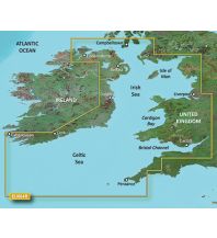 Nautical Charts BlueChart g3 HXEU004R - Irish Sea Garmin