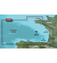 Nautical Charts BlueChart g3 HXEU008R - Bay of Biscay Garmin