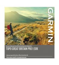 Outdoorkarten Garmin Topo Great Britain / Großbritannien PRO 1:50.000 Garmin