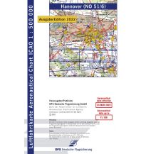 Aviation Charts Hannover 1:500.000 (Ausgabe 2022) DFS Deutsche Flugsicherung