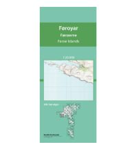 Hiking Maps Denmark - Greenland Topografiskt kort Føroyar/Färöer 209, Sørvágur 1:20.000 Kort & Matrikelstyrelsen