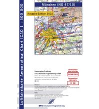 Aviation Charts ICAO-Karte München 1:500.000 (Ausgabe 2022) DFS Deutsche Flugsicherung