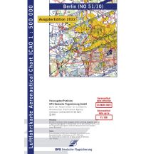 Aviation Charts ICAO-Karte Berlin 1:500.000 (Ausgabe 2022) DFS Deutsche Flugsicherung