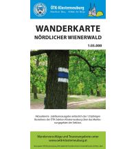 Wanderkarten Österreich ÖTK-Wanderkarte Nördlicher Wienerwald 1:35.000 ÖTK Sektion Klosterneuburg