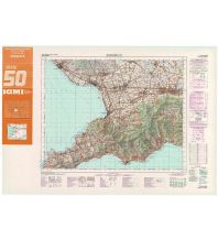 Hiking Maps Apennines IGMI-Karte 466, Sorrento 1:50.000 Istituto Geografico Militare