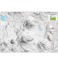 Wanderkarten Südamerika PixMap topografische Karte Nevado Incahuasi y Cerro San Francisco 1:75.000 PixMap