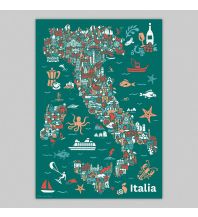 Kinderbücher und Spiele Puzzle Italien Vianina