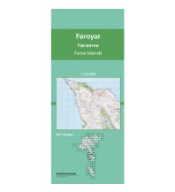 Hiking Maps Denmark - Greenland Topografiskt kort Føroyar/Färöer 407, Skopun 1:20.000 Kort & Matrikelstyrelsen