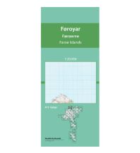 Hiking Maps Denmark - Greenland Topografiskt kort Føroyar/Färöer 413, Gjógv 1:20.000 Kort & Matrikelstyrelsen