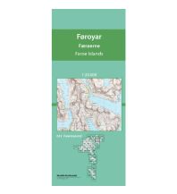 Hiking Maps Denmark - Greenland Topografiskt kort Føroyar/Färöer 612, Hvannasund 1:20.000 Kort & Matrikelstyrelsen