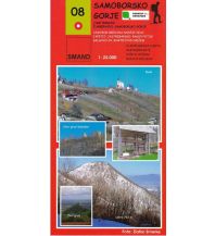Hiking Maps Croatia Smand-Wanderkarte 8, Samoborsko Gorje 1:25.000 Smand