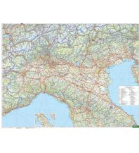Italy Wandkarte: Italien Nord 1:500.000 Freytag-Berndt u. Artaria KG Planokarten