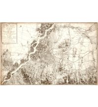 Reproductions of historical Maps Wien und der Umliegenden Gegenden - Reprint 1791 Freytag-Berndt und ARTARIA