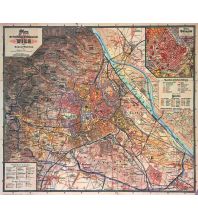 Reproductions of historical Maps Wien Reichshaupt- & Residenzstadt - Reprint 1898 Freytag-Berndt und ARTARIA