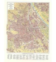 Nachdrucke historischer Karten Ansichtsplan der k. k. Reichs- und Residenzstadt Wien, ca. 1910 Freytag-Berndt und Artaria