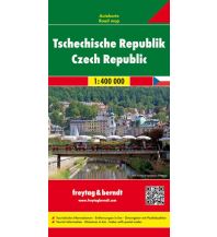 f&b Straßenkarten Wandkarte: Tschechische Republik 1:400.000 Freytag-Berndt u. Artaria KG Planokarten
