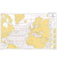 Seekarten Nordatlantik British Admiralty Charts 5124(01) - North Atlantic Ocean Routeing Chart - January The UK Hydrographic Office