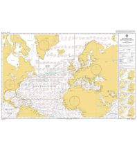 Seekarten Nordatlantik British Admiralty Charts 5124(04) - North Atlantic Ocean Routeing Chart - April The UK Hydrographic Office