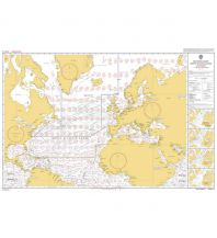 Seekarten Nordatlantik British Admiralty Charts 5124(11) - North Atlantic Ocean Routeing Chart - November The UK Hydrographic Office