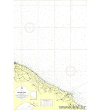 Seekarten Kroatien und Adria Kroatische Seekarte 157 - Brindisi - Bari 1:200.000 Hrvatski Hidrografski Institut