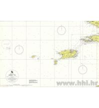 Seekarten Kroatien und Adria Kroatische Seekarte 100-22 - Jabuka - Vis 1:100.000 Hrvatski Hidrografski Institut