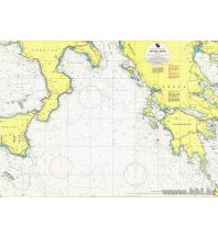 Seekarten Italien Kroatische Seekarte 102 - Jonsko more 1:750.000 Hrvatski Hidrografski Institut