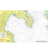 Nautical Charts Italy Kroatische Seekarte 300-36 Golfo di Taranto - Otrantska vrata Hrvatski Hidrografski Institut