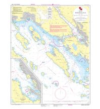 Seekarten Kroatien und Adria No. 533 Hidrografski Institut - Sibenski kanal 1:30.000 Hrvatski Hidrografski Institut