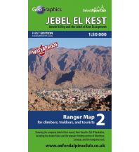 Hiking Maps Morocco OAC Ranger Map 2 Marokko - Jebel El Kest 1:50.000 Oxford Alpine Club